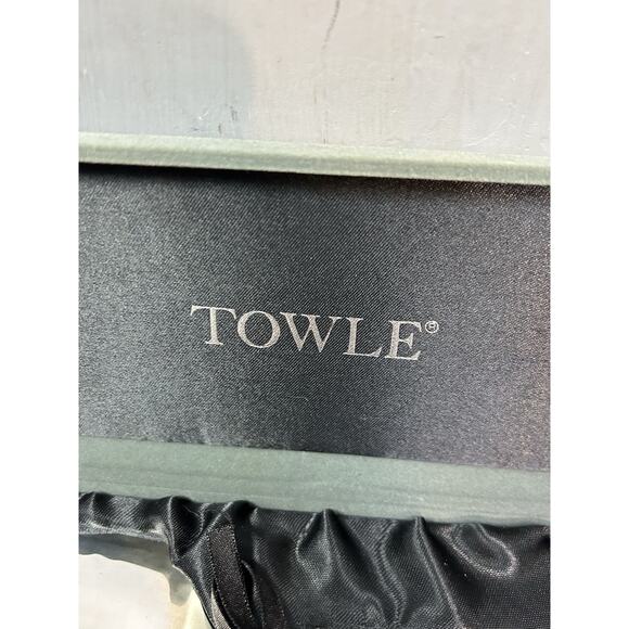 Towle Silver Plate Copenhagen 11" Lasagna Casserole Holiday Flat Server Box Vtg - Picture 4 of 10